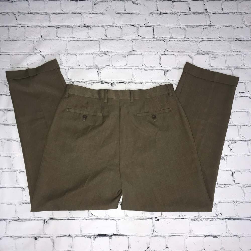 Men Brown Louis Raphael Trouser - Picture 3 of 8
